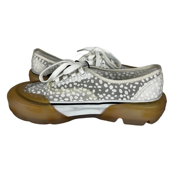 VANS AUTHENTIC DX MODULAR "SWAP IT" WHITE DOT MESH SKATE SHOES SIZE 7.5 NWOT - Picture 8 of 15